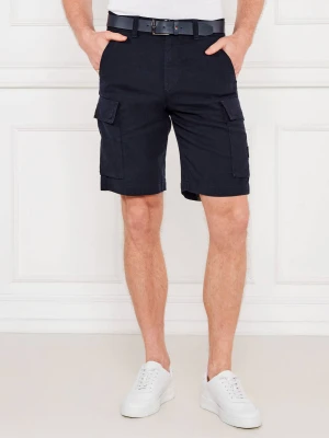 BOSS ORANGE Lniane szorty Sisla-9-Cargo | Relaxed fit