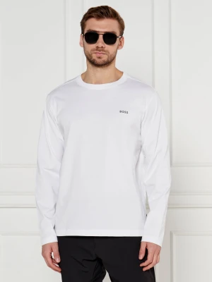 BOSS ORANGE Longsleeve Te_Ufolong | Regular Fit biały