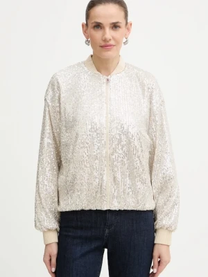 BOSS Orange marynarka kolor beżowy jednorzędowa 50548336