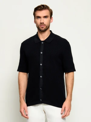 BOSS ORANGE Polo Akepalo | Relaxed fit czarny