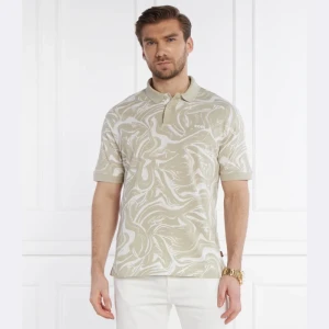 BOSS ORANGE Polo AlloverOcean | Regular Fit
