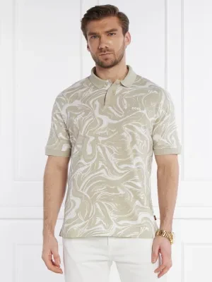 BOSS ORANGE Polo AlloverOcean | Regular Fit