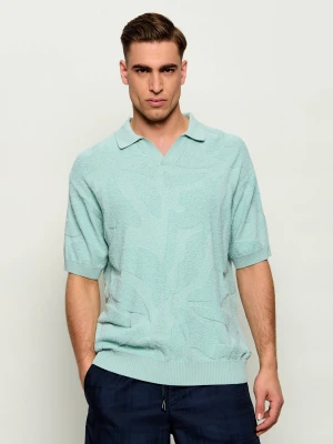BOSS ORANGE Polo Asurfo | Relaxed fit miętowy