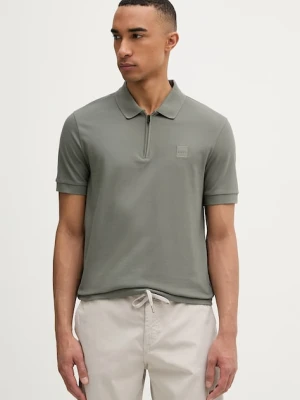 Zdjęcie produktu BOSS Orange polo męskie z bawełną