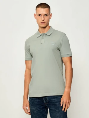 BOSS ORANGE Polo Passenger | Slim Fit zielony