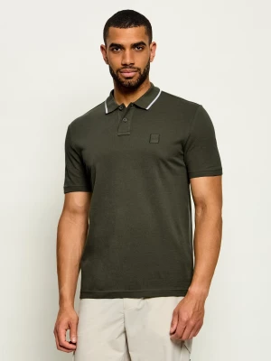 BOSS ORANGE Polo Passerford | Regular Fit oliwkowy