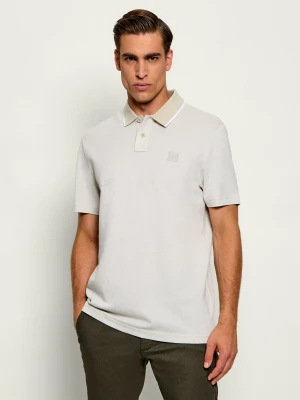 BOSS ORANGE Polo Passerford | Regular Fit beżowy