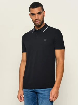 BOSS ORANGE Polo Passerford | Regular Fit czarny