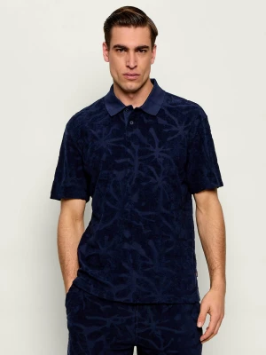 BOSS ORANGE Polo Pe_Flower | Relaxed fit frotté