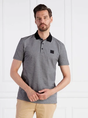 BOSS ORANGE Polo PeOxford | Regular Fit szary