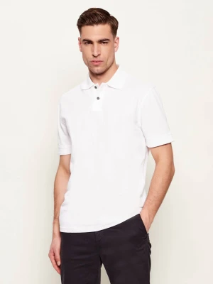 BOSS ORANGE Polo Prime | Regular Fit biały