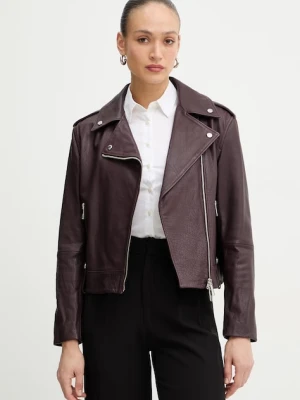 BOSS Orange ramoneska skórzana C Sandy