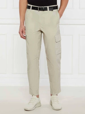 BOSS ORANGE Spodnie cargo Sisla | Tapered fit