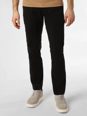 BOSS Orange Spodnie - Chino Slim Mężczyźni czarny