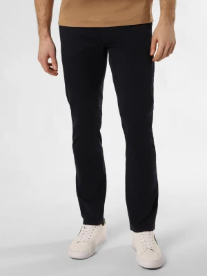 BOSS Orange Spodnie - Chino Slim Mężczyźni niebieski