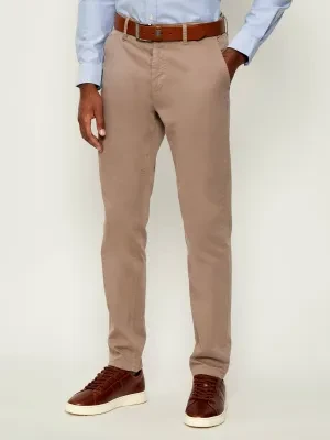 BOSS ORANGE Spodnie chino | Tapered fit
