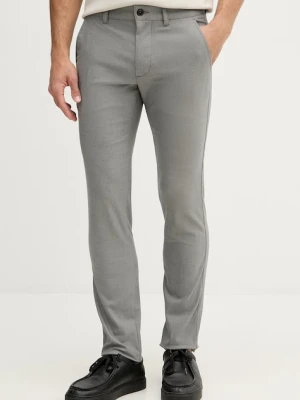 BOSS Orange spodnie chinos męskie z bawełną Slim