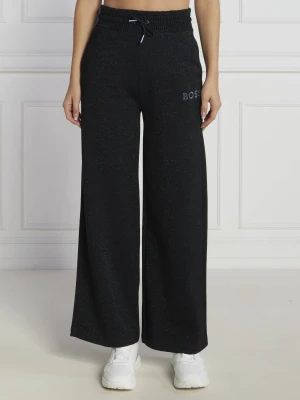 BOSS ORANGE Spodnie dresowe C_Elasie | Loose fit czarny