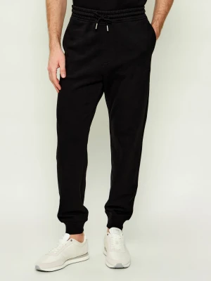 BOSS ORANGE Spodnie dresowe SeChup | Regular Fit czarny