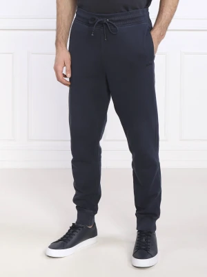 BOSS ORANGE Spodnie dresowe Sefadelong | Regular Fit granatowy