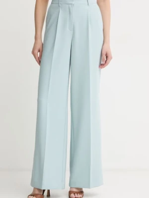 BOSS Orange spodnie wide leg damskie C_Tiwi2