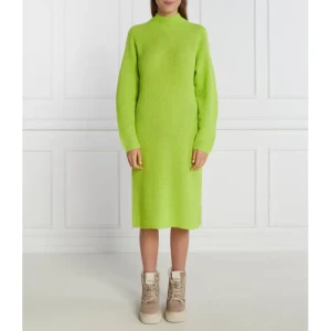 BOSS ORANGE Sukienka C_Fagdasa | z dodatkiem wełny