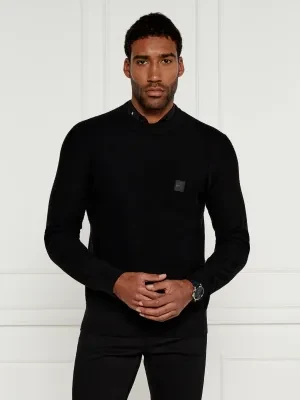 BOSS ORANGE Sweter Anion_S | Regular Fit | z dodatkiem kaszmiru