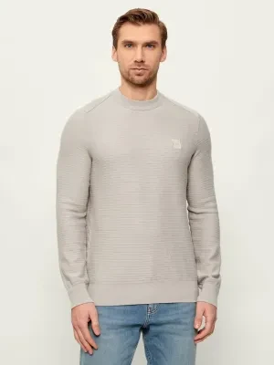 BOSS ORANGE Sweter Anion_S | Regular Fit | z dodatkiem kaszmiru