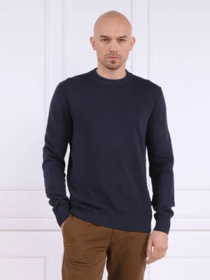 BOSS ORANGE Sweter Aropo 10247951 01 | Regular Fit | z dodatkiem lnu