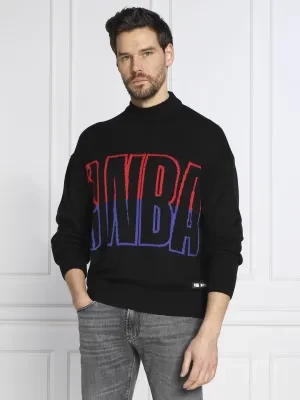 Zdjęcie produktu BOSS ORANGE Sweter BOSS X NBA | Regular Fit | z dodatkiem wełny