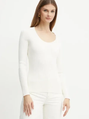 BOSS Orange sweter damski kolor beżowy lekki 50525154
