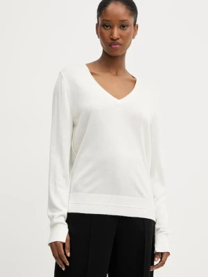 BOSS Orange sweter damski kolor beżowy lekki 50543956
