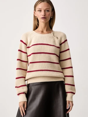 BOSS Orange sweter damski z bawełną C_Farbori