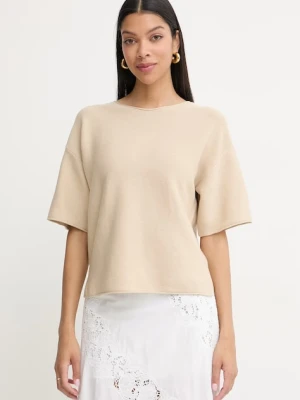 BOSS Orange sweter damski z dodatkiem wełny C Fouetta