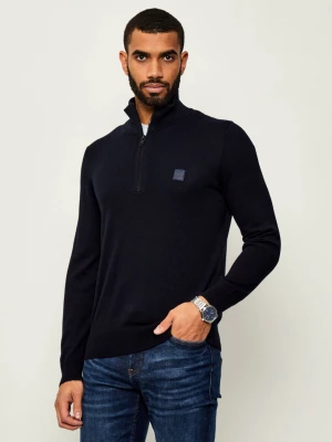 BOSS ORANGE Sweter Kanobix_S | Regular Fit | z dodatkiem kaszmiru