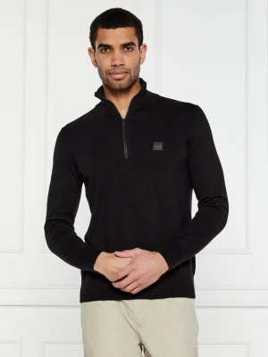 BOSS ORANGE Sweter Kanobix_S | Regular Fit | z dodatkiem kaszmiru