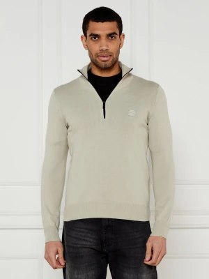BOSS ORANGE Sweter Kanobix_S | Regular Fit | z dodatkiem kaszmiru