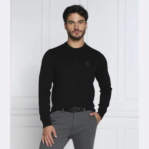 BOSS ORANGE Sweter Kanovano | Regular Fit | z dodatkiem kaszmiru