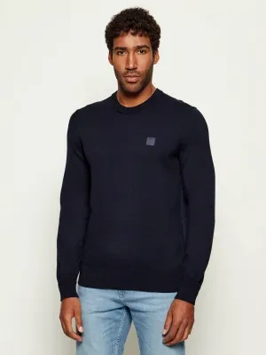 BOSS ORANGE Sweter Kanovano_S | Regular Fit | z dodatkiem kaszmiru