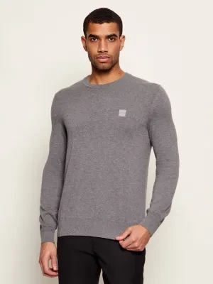 BOSS ORANGE Sweter Kanovano_S | Regular Fit | z dodatkiem kaszmiru