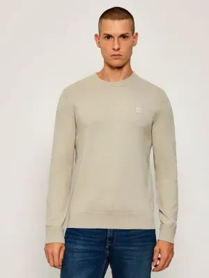 BOSS ORANGE Sweter Kanovano_S | Regular Fit | z dodatkiem kaszmiru