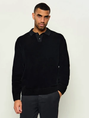 BOSS ORANGE Sweter Kipolo | Regular Fit czarny