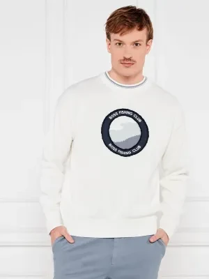 BOSS ORANGE Sweter Klubfish | Loose fit