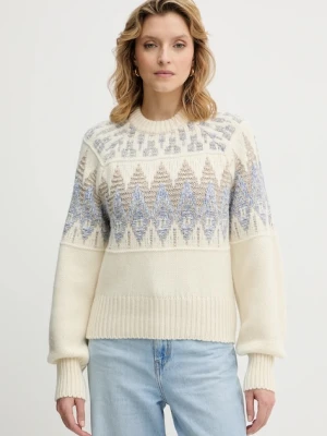 BOSS Orange sweter z dodatkiem wełny C_Farombo