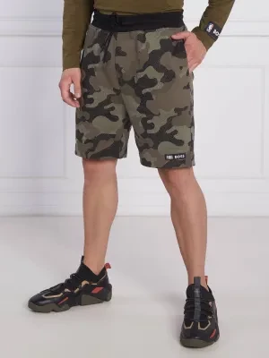 BOSS ORANGE Szorty BOSS x NBA Slam_Camo | Regular Fit