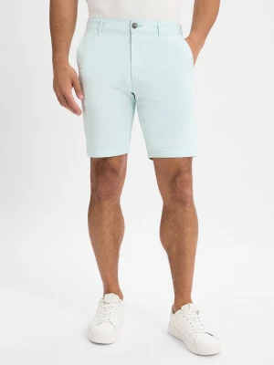 BOSS Orange Szorty - Chino Slim Mężczyźni Bawełna zielony jednolity,