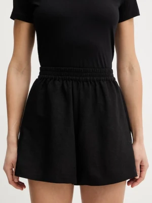 BOSS Orange szorty damskie z lnem C Tallan