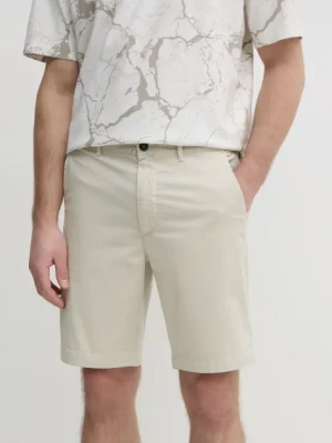 BOSS Orange szorty męskie kolor beżowy 50536723