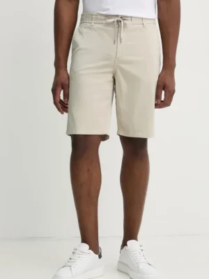 BOSS Orange szorty męskie kolor beżowy 50536885