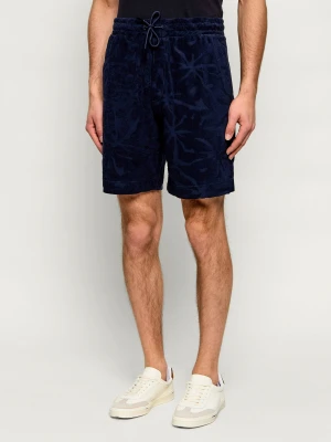 BOSS ORANGE Szorty Se_Flower | Regular Fit frotté